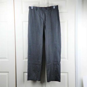 Roundtree & Yorke Easy Care Gray Pants Size 34